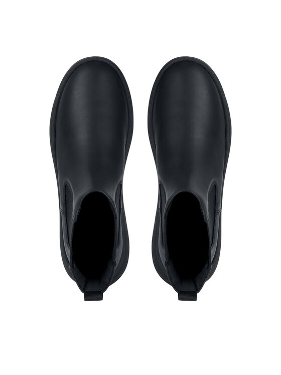 Geox Geox Polokozačky D Spherica Ec4.1 D36TCA 00085 C9999 Černá