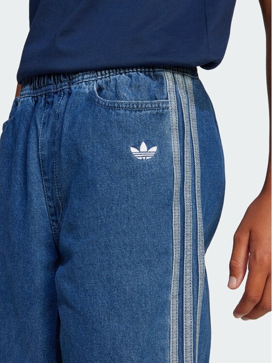 adidas adidas Jeansy 139375 Błękitny Loose Fit