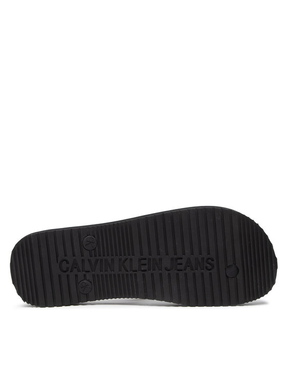 Calvin Klein Jeans Calvin Klein Jeans Σαγιονάρες Beach Sandal Monogram Tpu YM0YM00055 Μαύρο