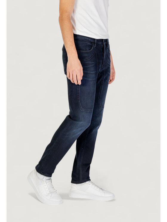 Jeckerson Jeckerson Jeansy JOHN 5 TASCHE TOPPA Czarny To Fit