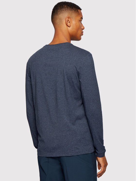 BOSS Boss Longsleeve Togn 1 50435906 Blu scuro Regular Fit