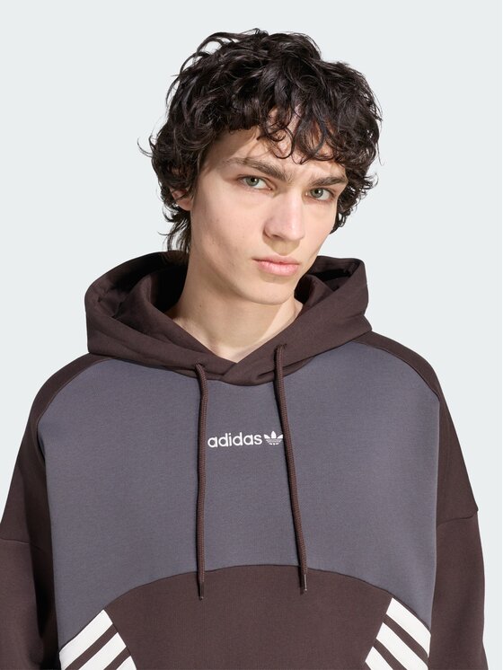 adidas adidas Bluza 170309 Brązowy Loose Fit