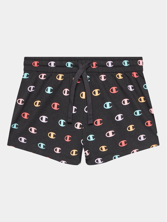 Champion Pantaloncini sportivi 404616 Nero Regular Fit, taglia : S