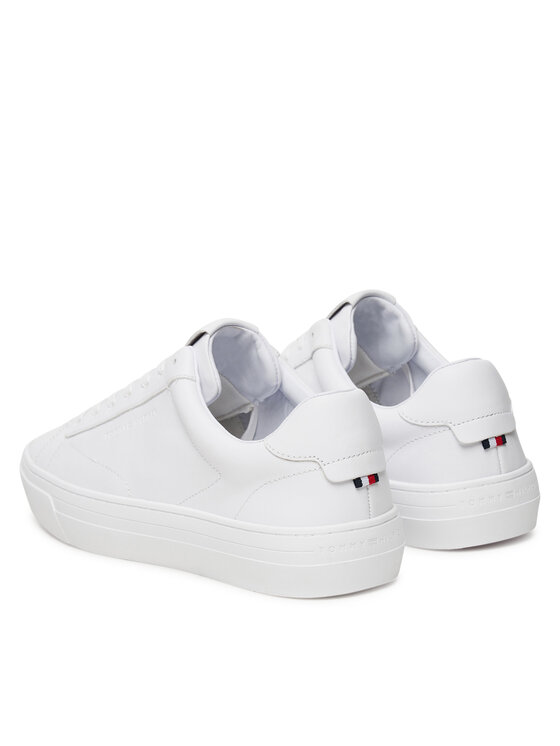Tommy Hilfiger Tommy Hilfiger Sneakersy Premium Dress Cupsole FM0FM05572 Biały