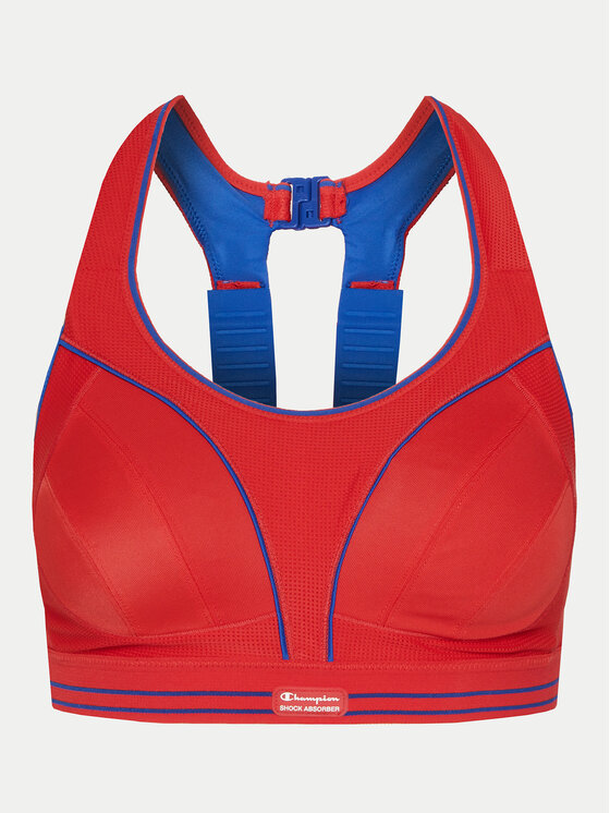 Shock Absorber Shock Absorber Biustonosz sportowy Ultimate Run U10046 Czerwony