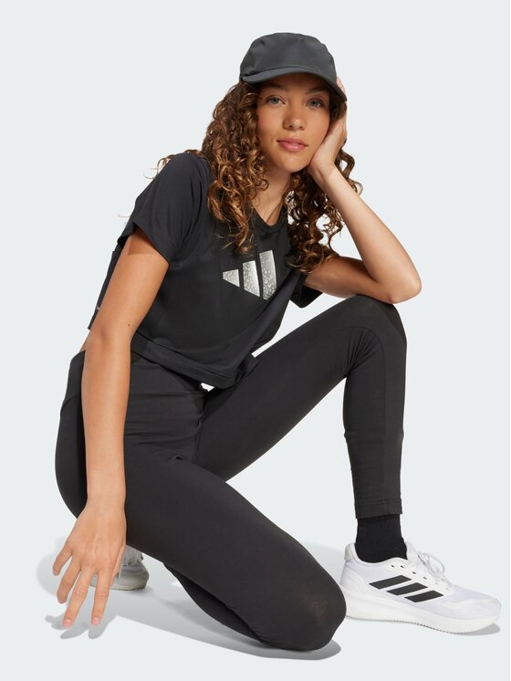 adidas adidas T-Shirt 153287 Czarny Regular Fit
