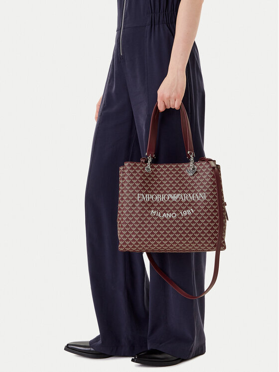 Emporio Armani Emporio Armani Ročna torba Y3D158 YWS0E 80801 Rjava