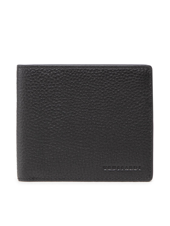 Trussardi Trussardi Гаманець Bifold Wallet Card 71W00176 Чорний