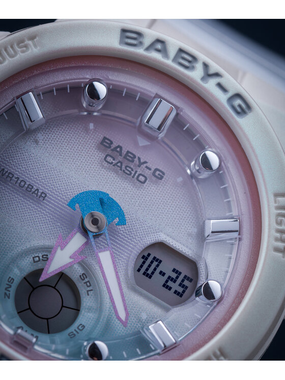 Baby-G Baby-G Zegarek Casio-BGA-250-7A3ER Niebieski