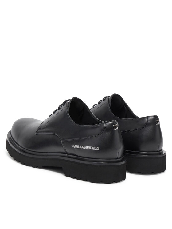 KARL LAGERFELD KARL LAGERFELD Oxford čevlji Kontest II KL12425 Črna