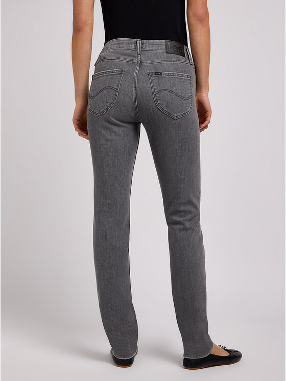 Lee Lee Jeansy ELLY Szary Slim Fit
