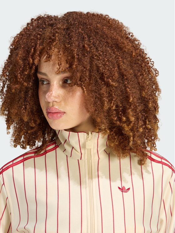 adidas adidas Μπλούζα Reversible Firebird Track Top KT1850 Μπεζ Regular Fit