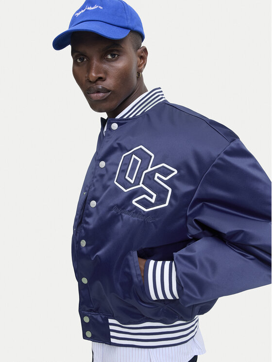 Jack & Jones Jack & Jones Bundy bomber Meadows 12282953 Modrá Regular Fit