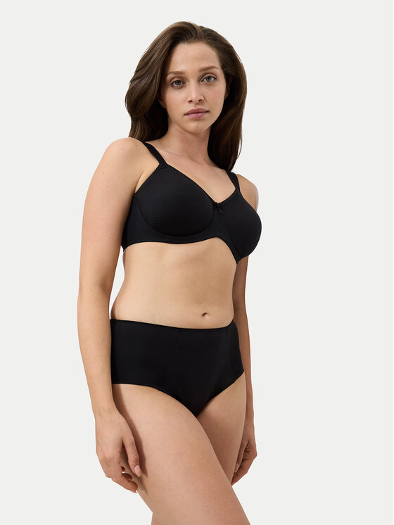 Triumph Triumph Biustonosz z fiszbiną Essential Minimizer 10166830 Czarny