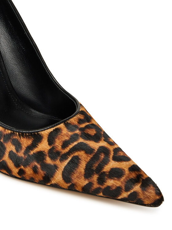 MICHAEL Michael Kors MICHAEL Michael Kors Lodičky Elyse 40F5EYHP1H Hnedá