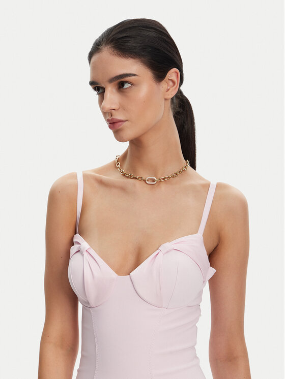 Elisabetta Franchi Elisabetta Franchi Kokteilinė suknelė AB-702-51E2 Violetinė Regular Fit