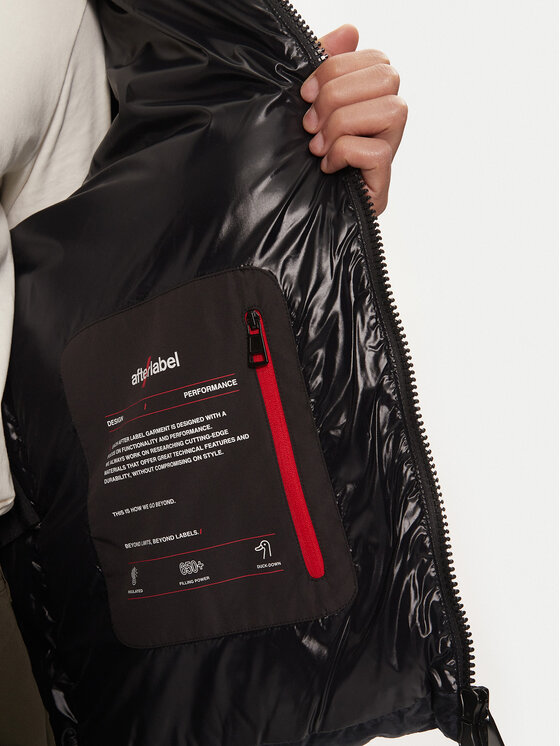 AFTER LABEL AFTER LABEL Pernata jakna Verbier A00017 Crna Regular Fit