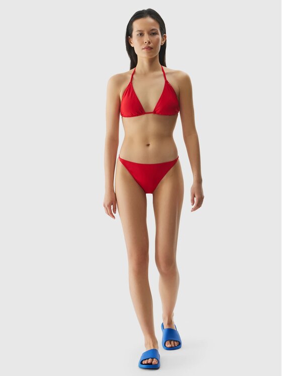 4F 4F Bikiny 4FWSS24UBKBF044-62S Červená