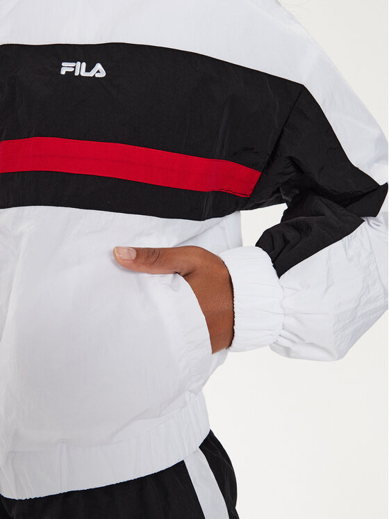 Fila Fila Prijelazna jakna FAW0756 Bijela Relaxed Fit