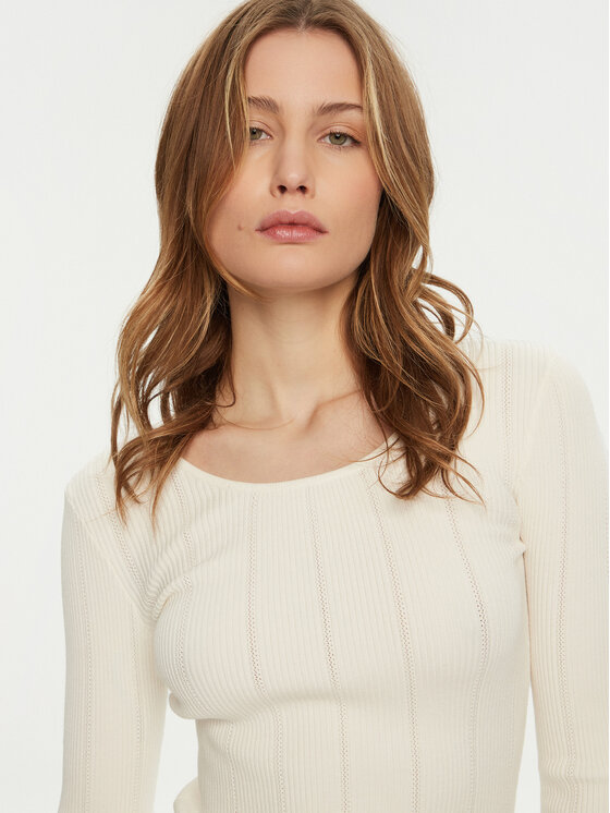 Marciano Guess Marciano Guess Džemper 5RGR26 5810Z Écru Regular Fit