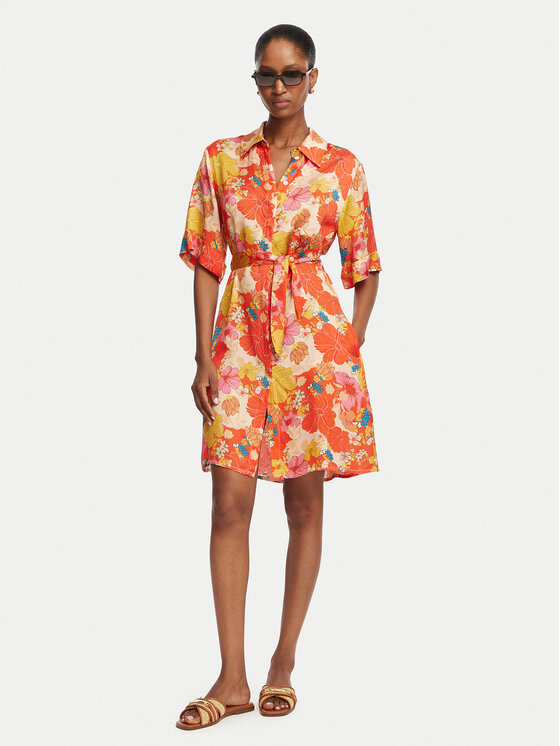 Liu Jo Liu Jo Marškinių tipo suknelė WA6482 T471A Raudona Regular Fit