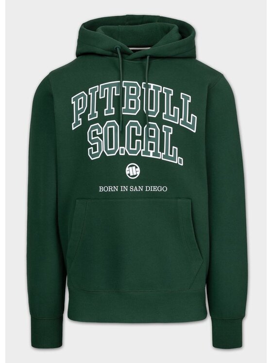 PITBULL PITBULL Bluza SO CAL Zielony Regular Fit
