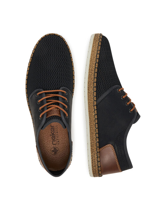 Rieker Rieker Halbschuhe B5249-00 Schwarz