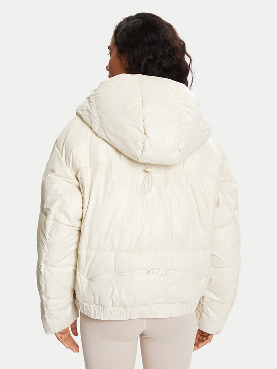adidas by Stella McCartney adidas by Stella McCartney Winterjacke JV8548 Beige Loose Fit