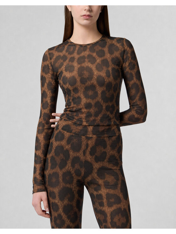 PHILIPP PLEIN PHILIPP PLEIN Body 32190 Hnědá Skin Tight Fit