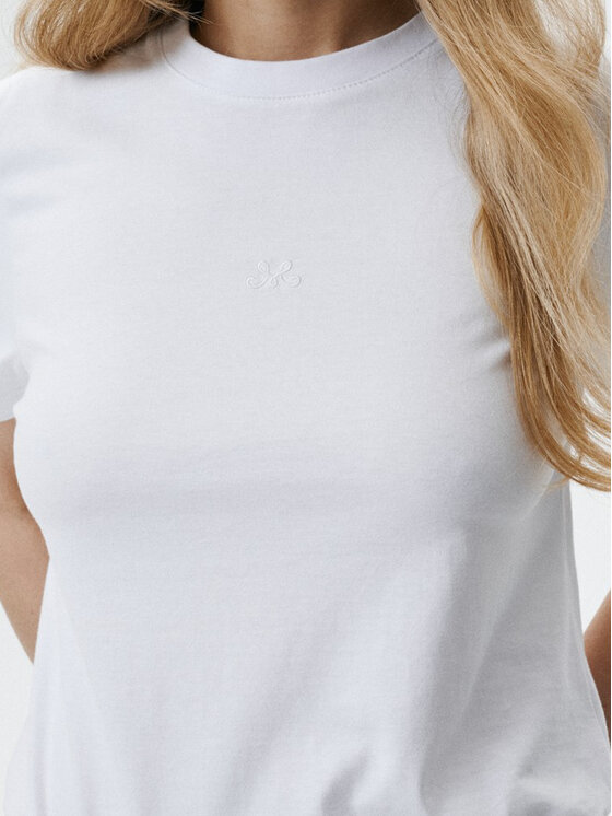 MARI PRETI MARI PRETI T-Shirt Essenza Biały Regular Fit