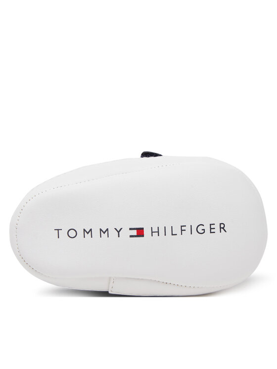 Tommy Hilfiger Tommy Hilfiger Tenisice Stripe Low Cut Velcro T0B9-33831-1433 Tamnoplava