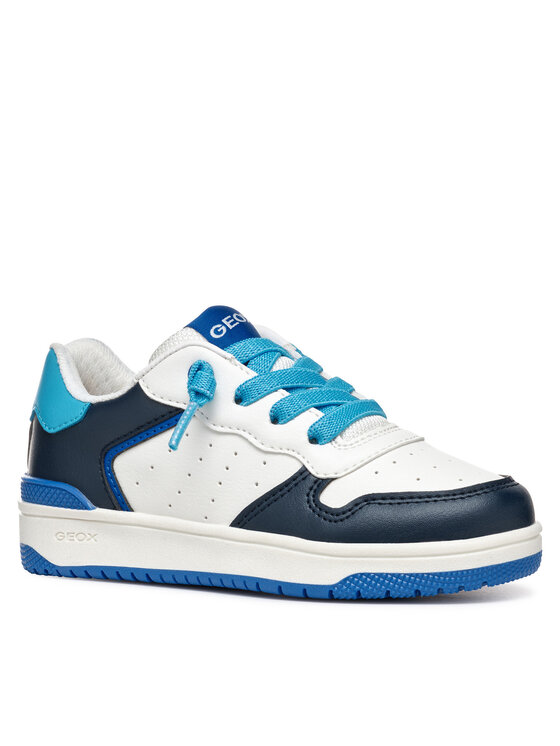 Geox Geox Laisvalaikio batai J Washiba J45LQB 5411 C1343 M Balta