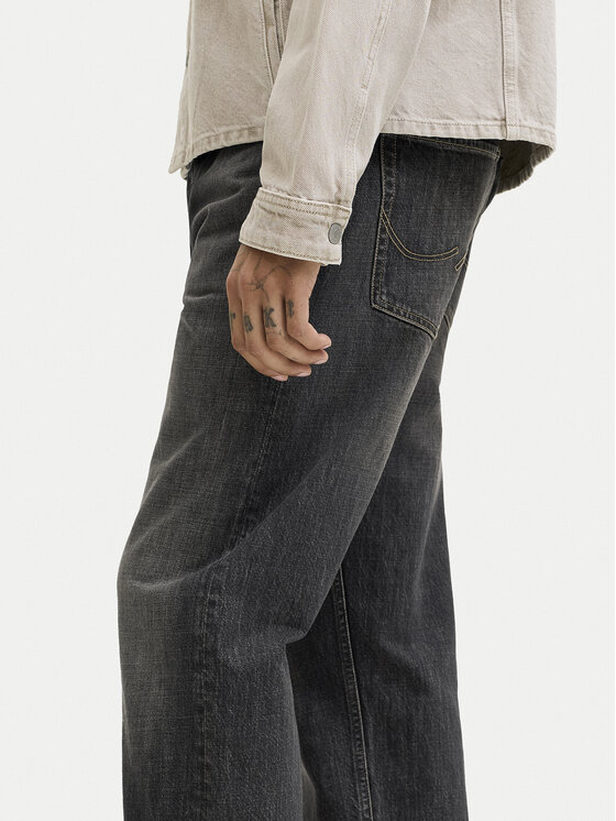 Jack & Jones Jack & Jones Džínsy Chris 12294332 Čierna Loose Leg