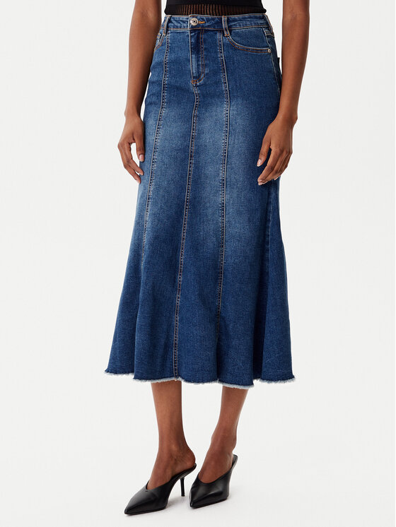 Morgan Morgan Gonna di jeans 252-JAFTER Blu Slim Fit