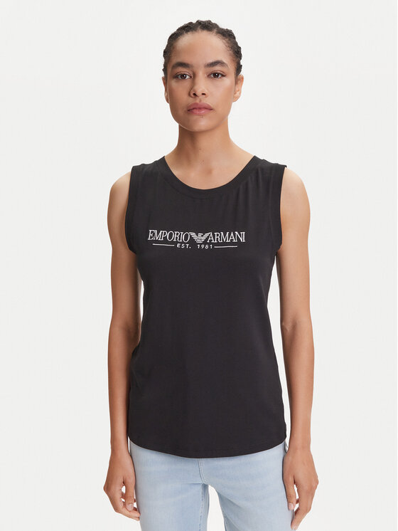 Emporio Armani Underwear Emporio Armani Underwear Blúz EW000410 AF10881 UC001 Fekete Regular Fit
