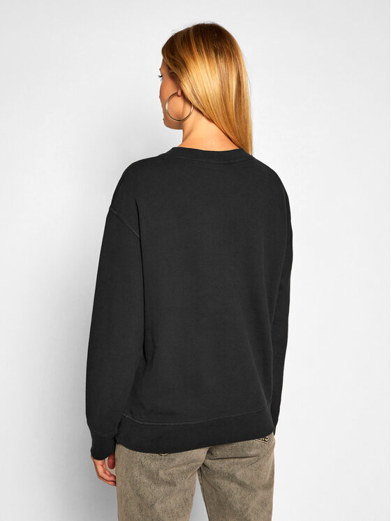 Levi's® Levi's® Pulóver Standard Crewneck 24688-0006 Fekete Relaxed Fit