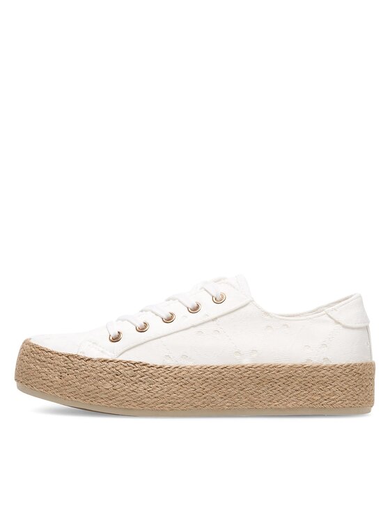 Jenny Fairy Jenny Fairy Sneakers aus Stoff EMMA WSK1576-05 Weiß