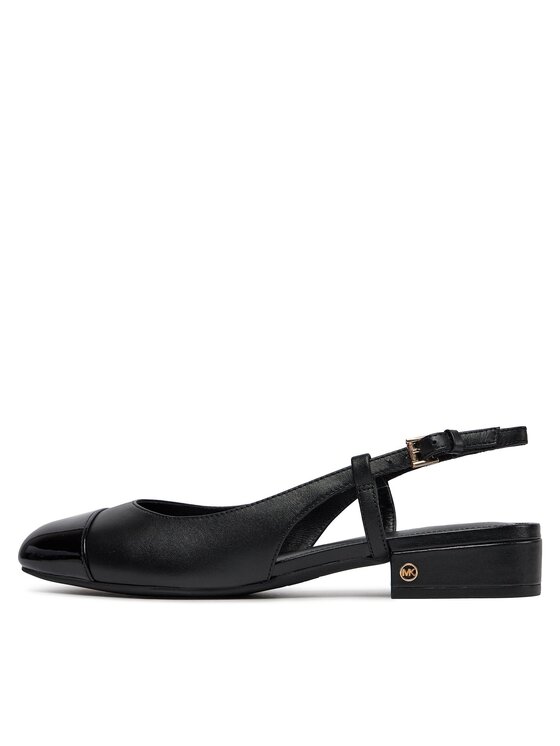 MICHAEL Michael Kors MICHAEL Michael Kors Baleriny Perla Flex Sling Flat 40R4PLFP1L Czarny