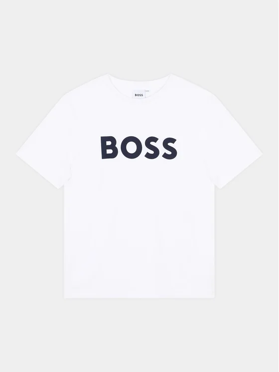 Boss T-Shirt J25P24 D Weiß Regular Fit