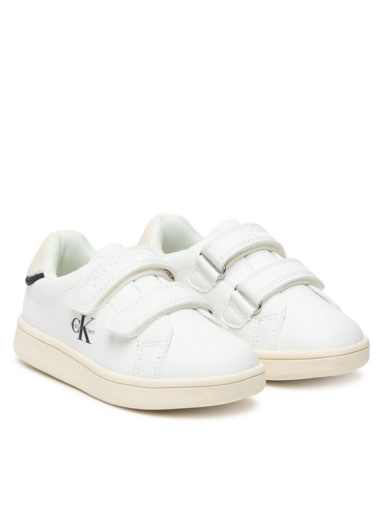 Calvin Klein Calvin Klein Sneakers Low Cut Velcro Sneaker V1X9-83440-1355 M Bianco