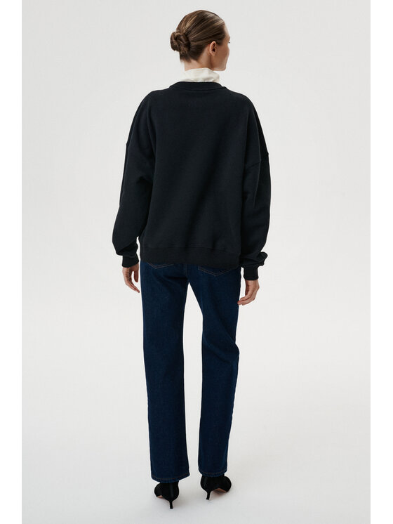 MARI PRETI MARI PRETI Felpa Onera Nero Oversize
