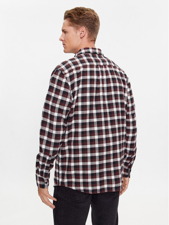 Wrangler Wrangler Camicia 112341071 Marrone Relaxed Fit