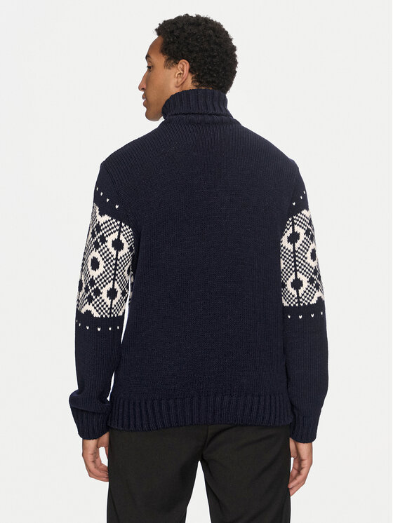 Paul&Shark Paul&Shark Rollkragenpullover 14311002 Dunkelblau Regular Fit