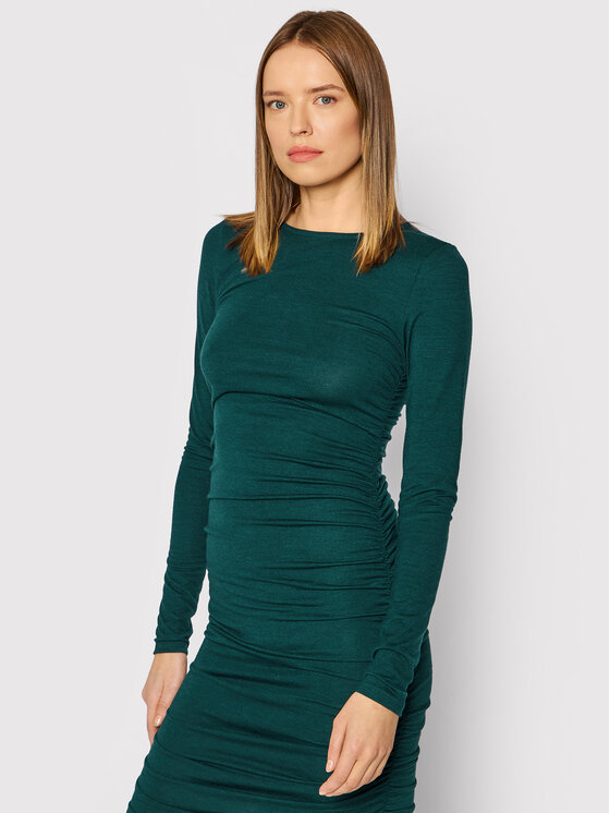 Noisy May Noisy May Φόρεμα καθημερινό Cemre 27021201 Πράσινο Slim Fit