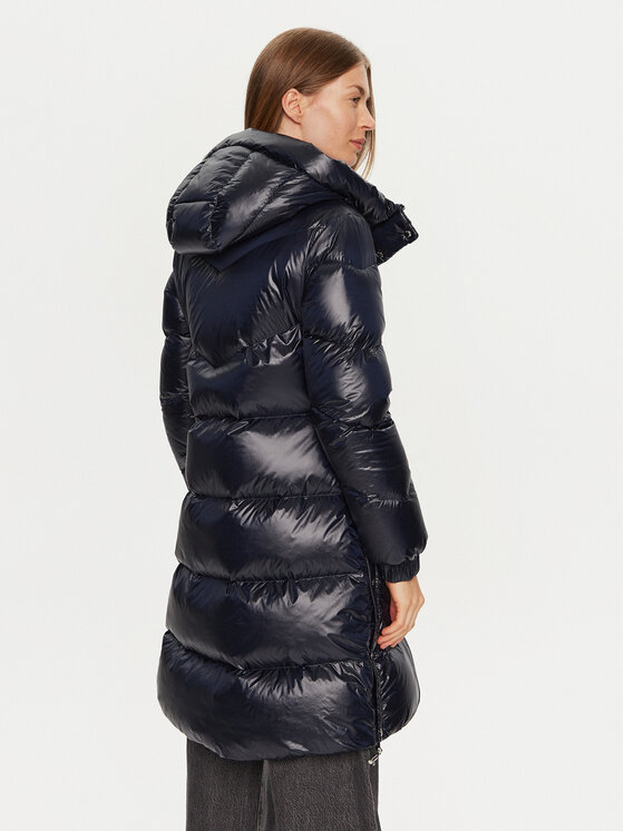 Woolrich Woolrich Pūkinė striukė Aliquippa Long CFWWOU0926FRUT3085 Tamsiai mėlyna Regular Fit