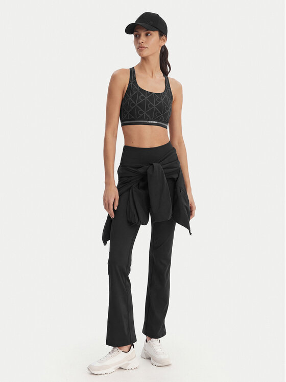 Calvin Klein Performance Calvin Klein Performance Biustonosz sportowy Icon LVGWS6K347 Czarny