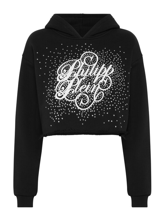 PHILIPP PLEIN PHILIPP PLEIN Bluza 24613 Czarny Regular Fit