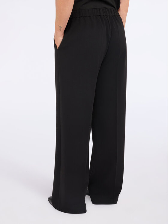 Fiorella Rubino Fiorella Rubino Spodnie materiałowe P175L002197N033 Czarny Regular Fit