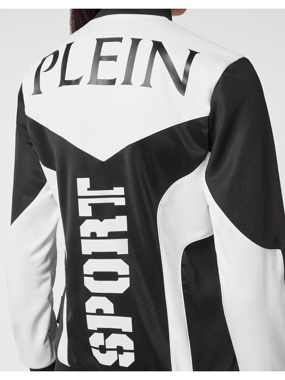 Plein Sport Plein Sport Komplet top i spodnie 3303 Biały Regular Fit