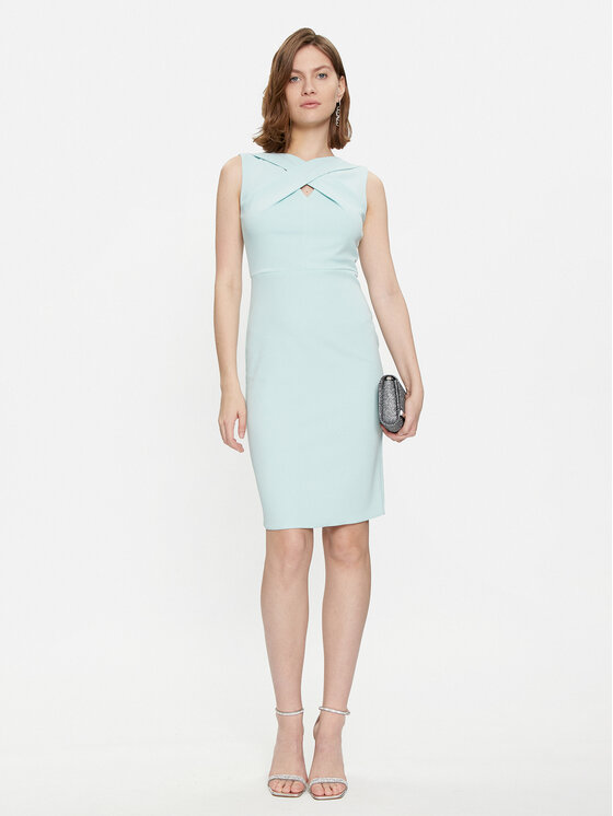 Rinascimento Rinascimento Kokteilinė suknelė CFC0118081003 Turkio Regular Fit